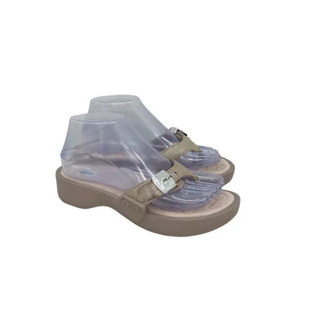 DR SCHOLLS ROLL Adjustable Comfort Flip Flop Thong Sandals Shoes Womens ...