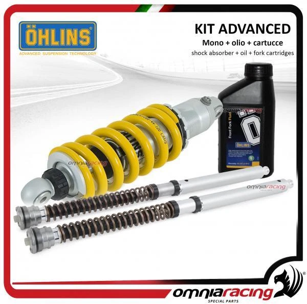 OHLINS ADVANCED KIT mono shock absorber+oil+cartridges+springs Yamaha
