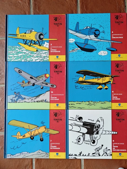 En avion Tintin - 48. Le Trimoteur gris du Spectre d'Ottokar