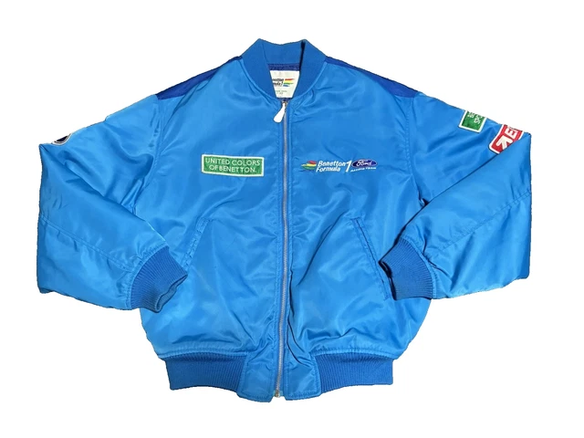 BENETTON FORMULA 1 Racing Team Mild Seven Vintage Jacket Size 48