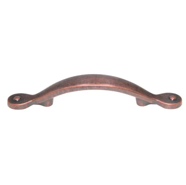 (9) Amerock Inspirations BP1590-WC Weathered Copper 3" Arch Cabinet Handle Pull