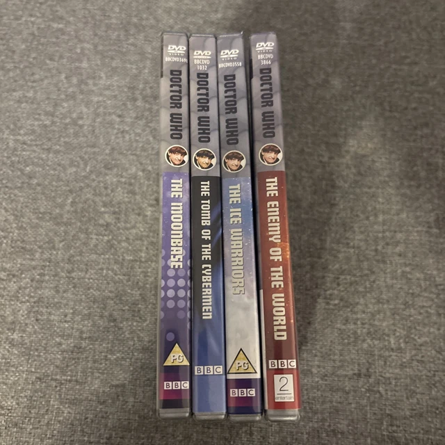 4 X DOCTOR Who Season 4 & 5 dvd Patrick Troughton £18.39 - PicClick UK