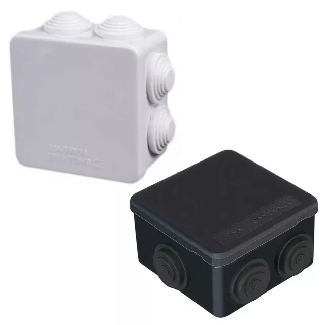 Weatherproof Junction Box Adaptable Plastic Electrical Cable Connector Outdoor