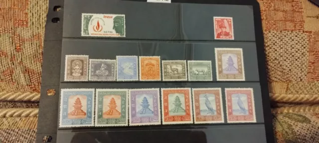 Nepal Stamps Mnh Nice Lot