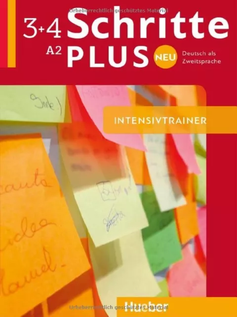 Schritte Plus Neu 3+4/Intensivtrainer Mit Audios Online - (German I... Book NEUF