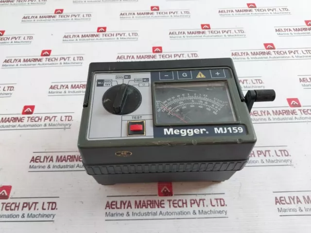 Megger MJ159 Hand-Cranked Insulation Tester