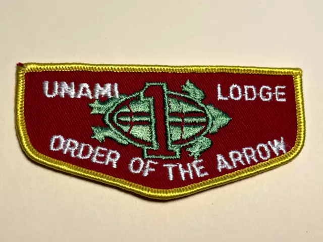 Boy Scouts - OA - Unami Lodge Flap Patch