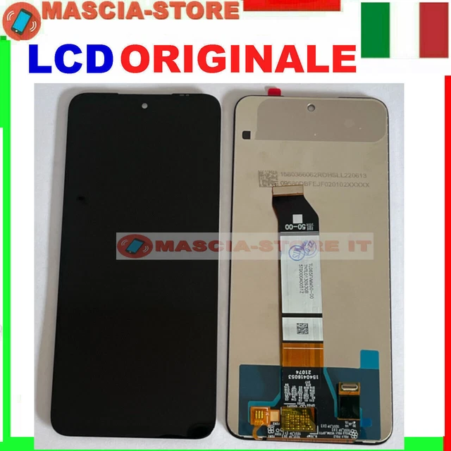 TOUCH SCREEN SCHERMO PER XIAOMI REDMI NOTE 10 5G 2021 / POCO M3 PRO VETRO LCD DISPLAY CON FRAME NERO - Compatibile Per Xiaomi - Lcd Compatibile Xiaomi | Sarno