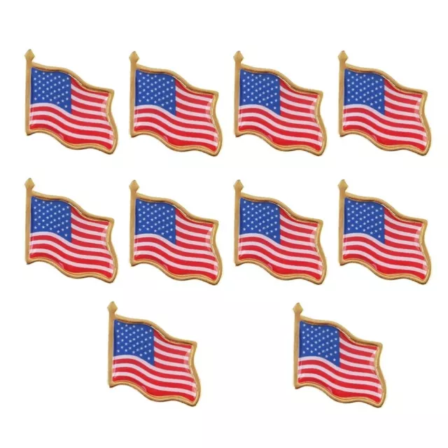 20 Pcs Mini Shoulder Bag Baby Shower Accessories USA Flag Badge