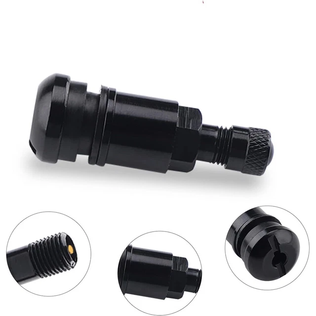 4 Valvole Per Cerchioni Auto In Acciaio - Universali 11.3mm, Finitura Nichel Lucido - Foto 6