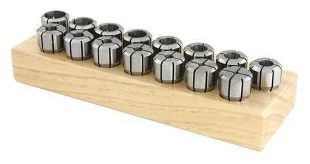 Techniks 01618-21S Collet Set,Da180,1/32 In.,21 Pcs.