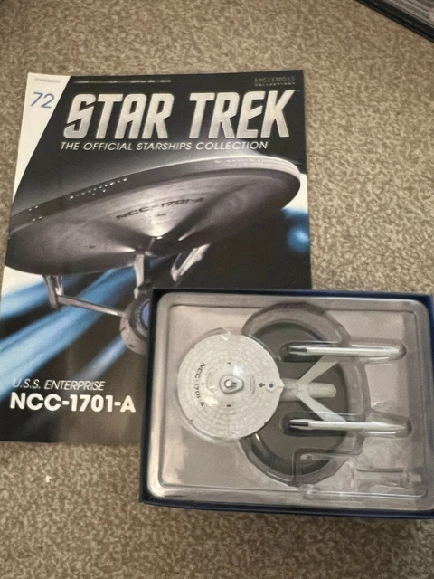 Modelo USS Enterprise NCC-1701 De Star Trek (TOS) - Iluminado, Para Escritorio O Coche (5 Pulgadas)