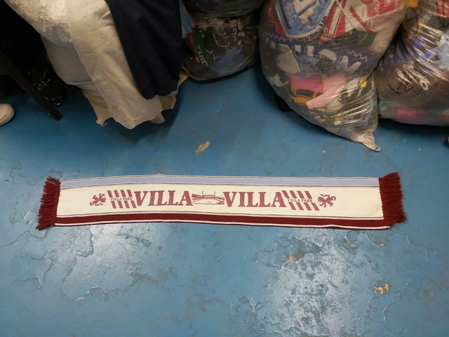 Vintage Aston Villa Football Supporters Scarf