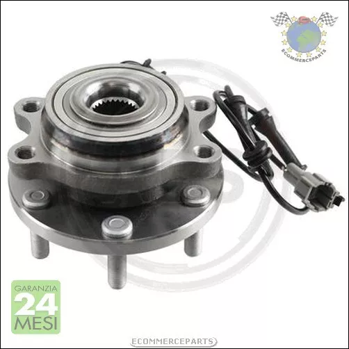 kit cuscinetto ruota mozzo Abs Anteriore per NISSAN PATHFINDER NP300 P