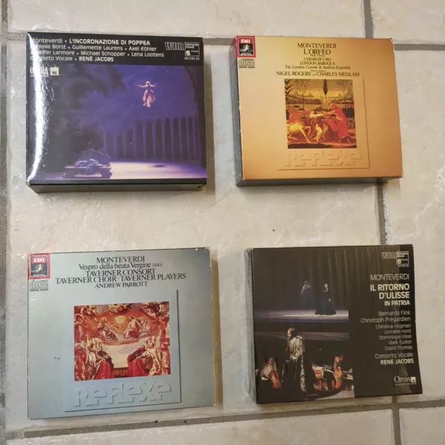 LOTTO 4 Cofanetti CD di musica classica - Opere Di HANDEL