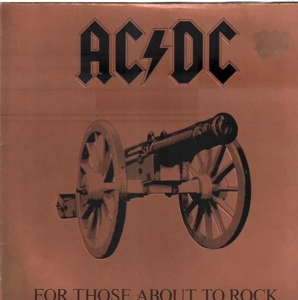 LP AC/DC FOR Those About To Rock We Salute You EMBOSSED / GATEFOLD ...