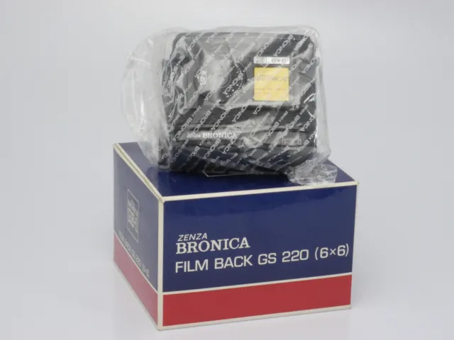 Zenza Bronica GS-1 220 Magazine Back 6x6 New Old Stock (1695477633)
