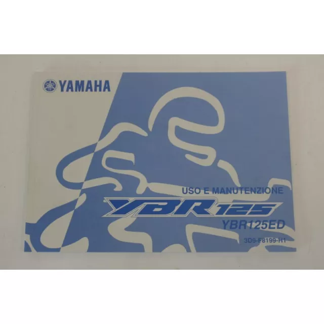 Livret Manuel Utilisation et Entretien Utilisateur Manuelle Yamaha YBR125ED