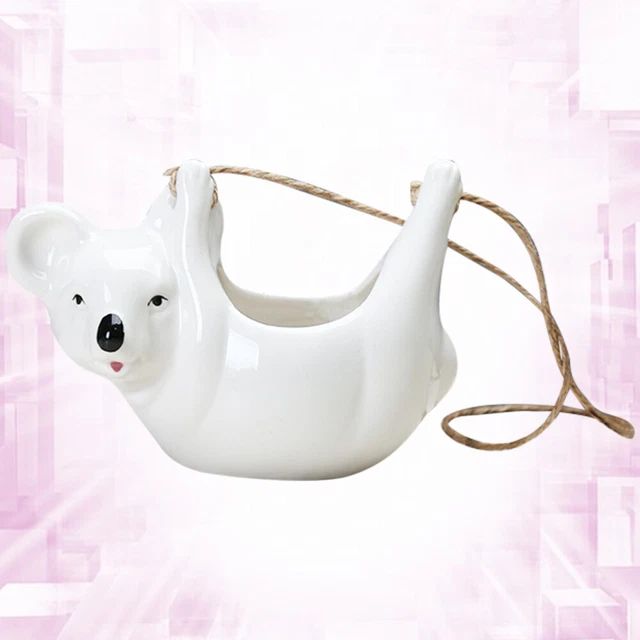 Porzellan Blumentopf Keramik Wand Töpfe Hängen Blumentopf Halter Zaun Pflanzer