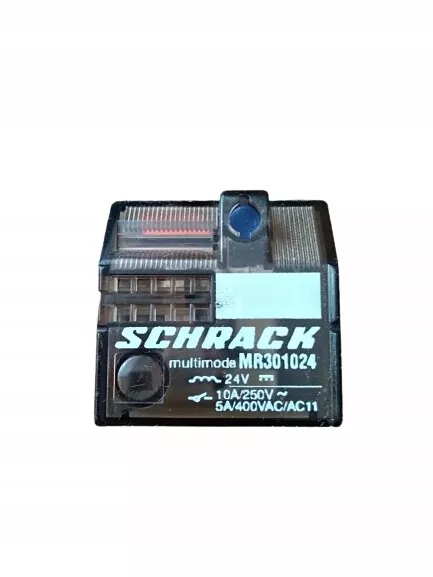 Relay 24V DC 10A 3PDT MR301024 SCHRACK /#G L1UK 1892