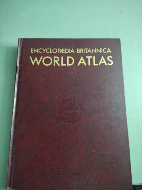 1964 encyclopedia britannica world atlas