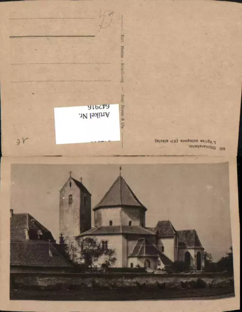 642916,Ottmarsheim L eglise octogone Kirche France