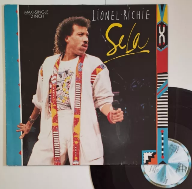 maxi 45T Lionel Richie  "Sela" - (TB/TB)