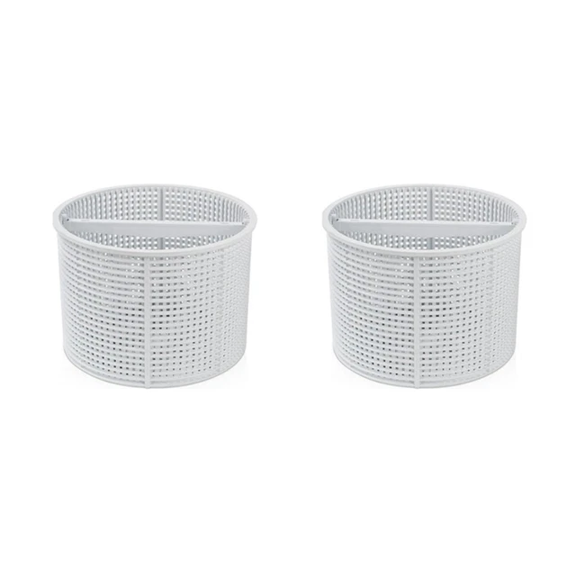 Panier D'écumoire De Rechange Pour Piscine Hors Sol - Compatible Swimline 8928 - Plastique 10.2x16.4x7.9 Cm