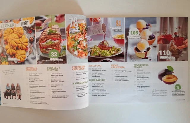 ZEITSCHRIFT &amp;LECKER&amp; OKTOBER 2025 - Aktuelle Ausgabe! Pasta/Kuchen ...