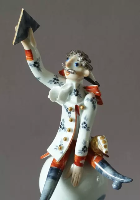 Meissen,Figur,Münchhausen,Peter Strang,signiert,Skulptur,modern,Service