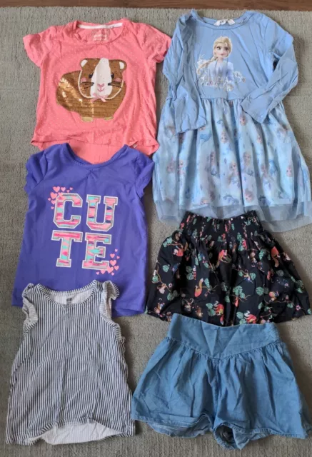 Massive Bundle Ragazze 4-5 Anni Abbigliamento Top Gonne Abito H&M Ecc.