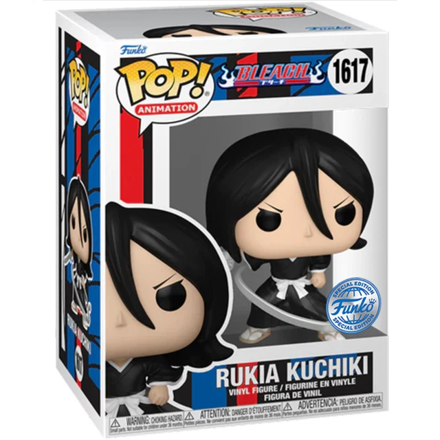 Funko Pop Bleach 1731 - Rukia Kuchiki (with Kon) EXCLUSIVE Toy Temple