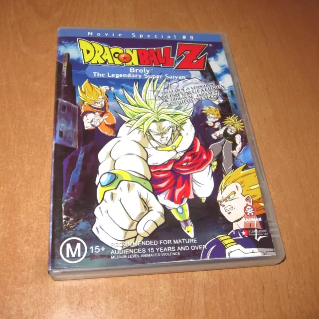 Dragon Ball Z : Broly The Legendray Super Saiyan Movie #8 - Japan Anime Dvd R4