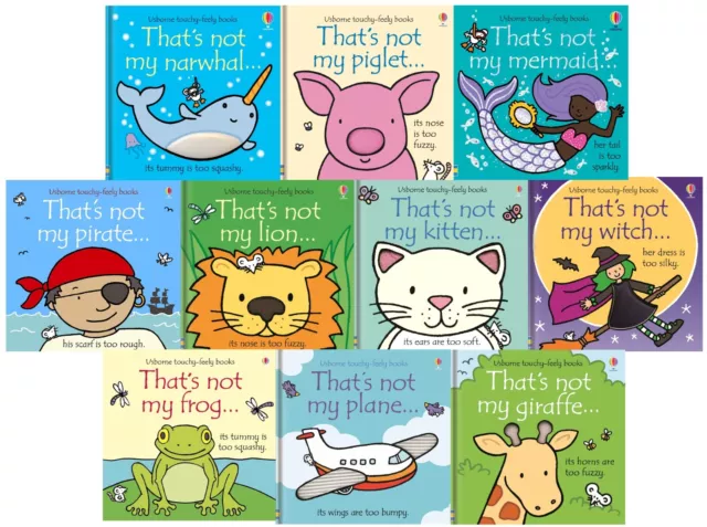 Thats not my touchy feely 10 baby books collection Set by Fiona Watt Series 2