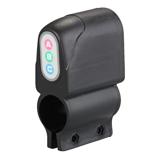 BICYCLE BIKE STEAL Lock AntiTheft Security Battery Powered Loud Alarm