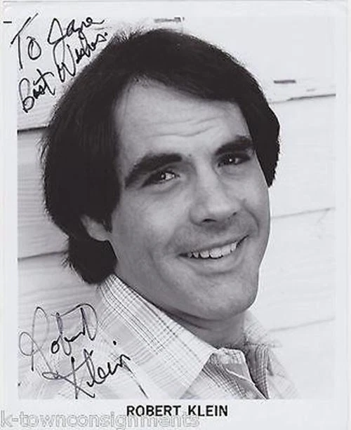 Robert Klein TV and Movie Actor Original Autograph Signed Headshot Photo