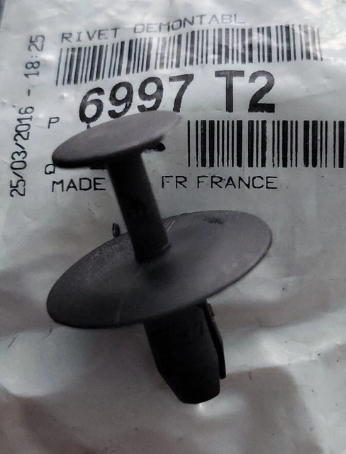 EXPANDING RIVETS (5) Citroen Peugeot Vauxhall models 6997T2 New genuine ...