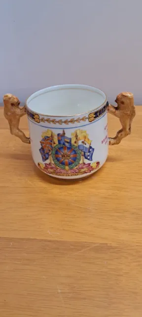 Edward VIII Paragon 1937 Love Handle Coronation Mug