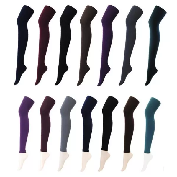 Colour Womens Lady 150 Denier Opaque Pantyhose Stockings Hosiery Tights 150D