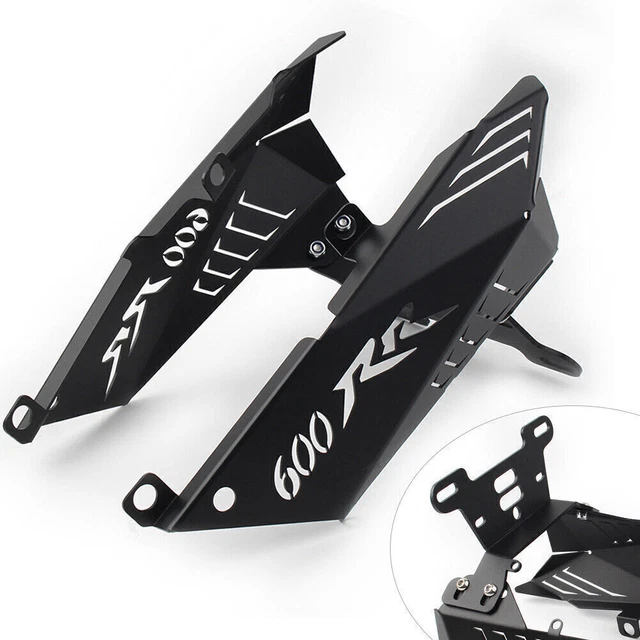 Moto Black Rear License Plate Holder Bracket For HONDA CBR600RR 2007-2011 2008
