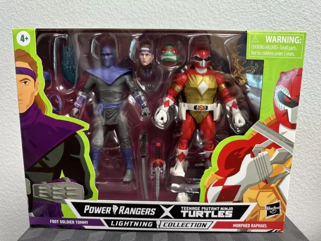 New Power Rangers X Teenage Mutant Ninja Turtles LC Morphed Raphael x Tommy