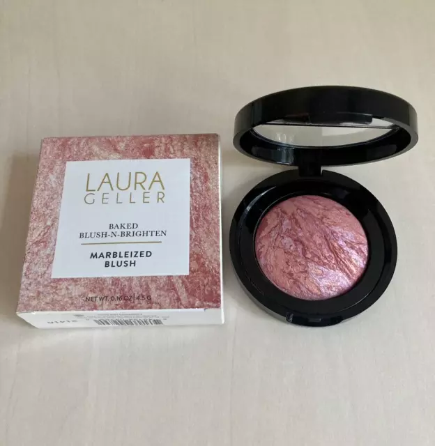 Laura Geller Baked Blush-N-Brighten Marbleized Blush in Tropic Hues 4.5g New