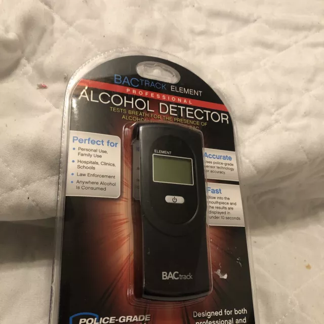 Detector de alcohol profesional BACTrack Element portátil sellado de fábrica