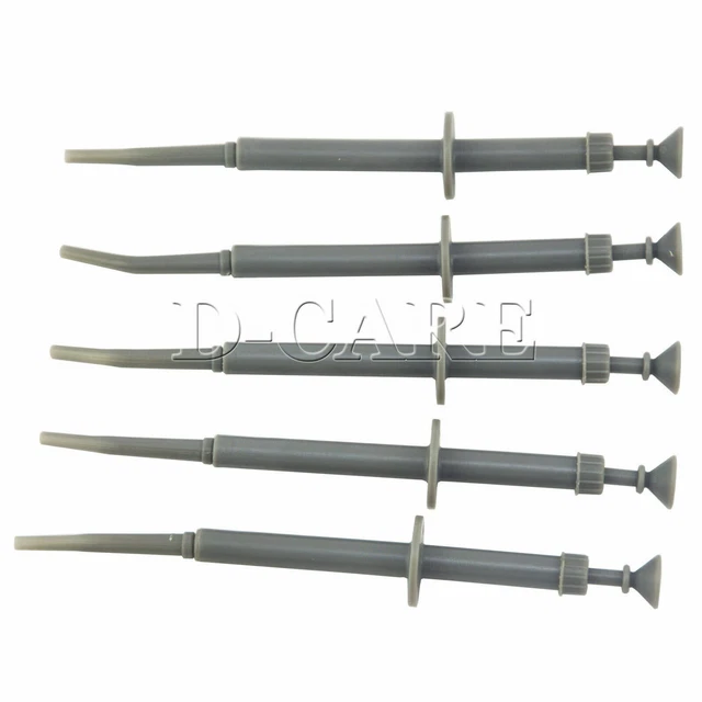 5 Pcs Dental Amalgam Gun Disposable Carrier Filling Syring Plastic Instrument DC