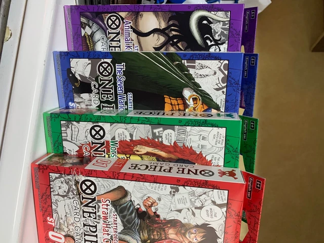ONE PIECE CARD Game Starter Decks 1 - 4 $180.00 - PicClick