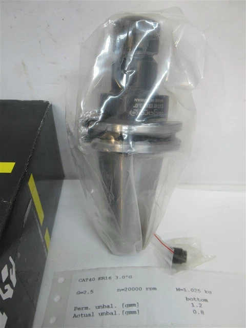 Tegara 202-1451G, CAT40 x ER16-3.0" Collet Tool Holder