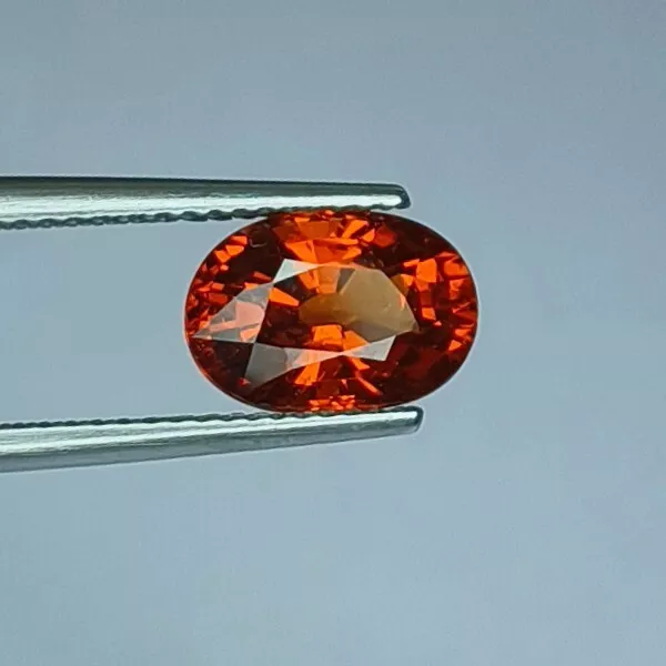 3.40ct Best Grade  10x7mm Natural Fanta Orange Color Spessartite lovely color