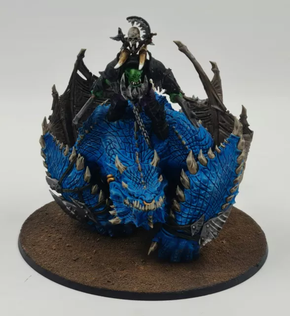 Orruk Megaboss on Maw-Krusha Orruk Warclans Warhammer Age of Sigmar top painted