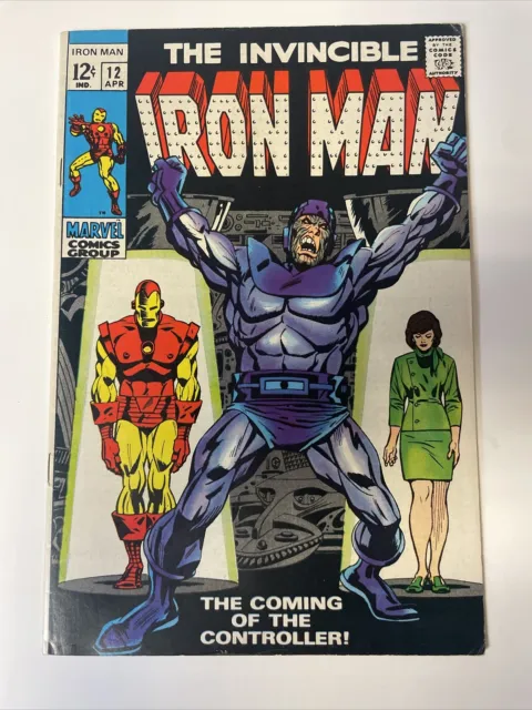 the invincible iron man #12 Beautiful Clean Book! Look At Photos