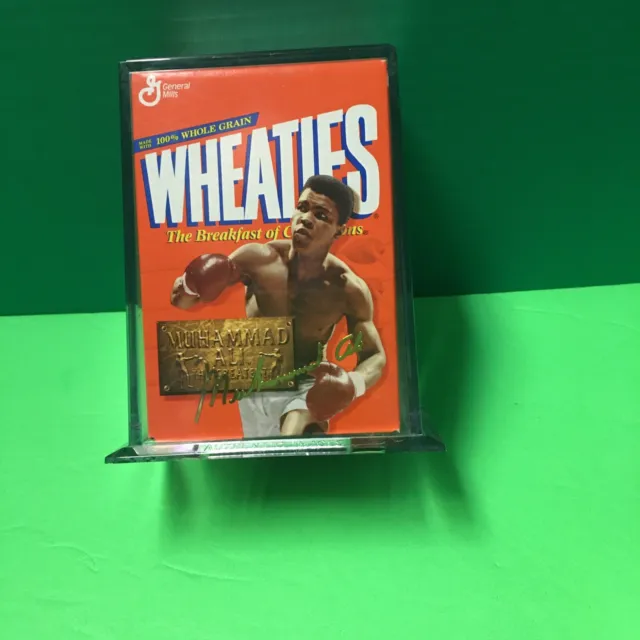 Muhammad Ali Wheaties box collectible
